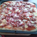 El cooksnap de Fathy Padilla cuando hizo Pizza de hojaldre con salchichas y chorizo.