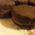 El cooksnap de Andrea Escalante cuando hizo Alfajores de chocolate (muy ricos).