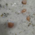 کوک اسنپ Yasamin بعد از امتحان کردن آش دوغ محلی بسیار لذیذ.