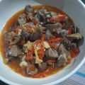 Cooksnap dari Nubie Kitchen untuk resep Hati ampla kuah asam pedas