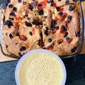Cooksnap Sesimple Loralin semasa beliau membuat Puding roti n sos kastad.
