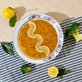 کوک اسنپ مامان دوقلوها بعد از امتحان کردن سوپ بروکلی با گوشت چرخ کرده 😋😍.