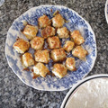 El cooksnap de Africa Sanchez Bas cuando hizo Saladitos de hojaldre con queso de cabra y manzana.