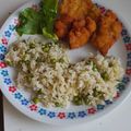 Mónika Ádám Cooksnap-ja, amikor elkészítette a(z) Rántott karaj, rizibizivel receptet.