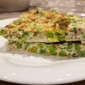 El cooksnap de IVJ89 cuando hizo Tortilla de guisantes y atún.