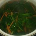 Cooksnap dari Listiana.wibowo untuk resep Sayur bening bayam praktis dan enak 