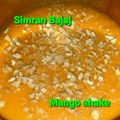 Simran Bajaj का कुकस्नैप जब उन्होंने मैंगो मिल्क शेक (Mango Milk Shake recipe in Hindi) बनाया था।