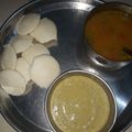 Jaya Dadhich 's cooksnap of when they made Idli chutney sambar.
