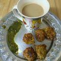 Jyoti Kholi's cooksnap of when they made Aloo ki pakode.