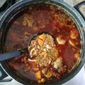 El cooksnap de Luis Soria cuando hizo Lentejas con Chorizo y Costilla.