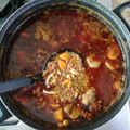 El cooksnap de Luis Soria cuando hizo Lentejas con Chorizo y Costilla.
