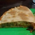 El cooksnap de Crespinanalia cuando hizo Tarta de zapallitos.