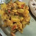 Dinesh Sharma का कुकस्नैप जब उन्होंने शिमला मिर्च और आलू की सब्ज़ी (shimla mirch aur aloo ki sabzi recipe in Hindi) बनाया था।