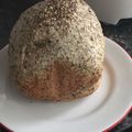 El cooksnap de Alvaro Luna cuando hizo Súper pan liviano con bastantes semillas en máquina de pan.