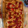El cooksnap de Juan Albin cuando hizo Charlota de fresas.