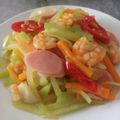 Cooksnap dari Daniar untuk resep ”Oseng Labu siam udang