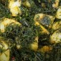 Sudha Agrawal का कुकस्नैप जब उन्होंने लहसूनी सुवा की सब्जी(lehsuni suwa ki sabji recipe in hindi) बनाया था।