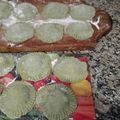 El cooksnap de Luciana Fenos cuando hizo Masa de espinaca para pastas.