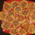El cooksnap de Camii Dodaro cuando hizo Pepas Integrales con avena y coco.
