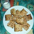 Dorra Berkhaies's cooksnap of when they made Chocolate chip cookie cake.