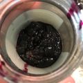El cooksnap de Marijo Hooft cuando hizo Mermelada light de arándanos.