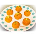 Anamika Banerjee's cooksnap of when they made Gajar halwa ladoos with dry fruits.