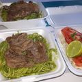 El cooksnap de Paola Gutierrez cuando hizo Fideos al Pesto.