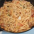 縫ぬい's cooksnap of when they made ☆豚キムチ焼きうどん☆.
