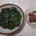 Cooksnap dari Nunk Dias Hanafi untuk resep Fuyunghai Bayam (Edisi Diet)
