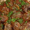صورة من مريم (سيدة الكبرياء)، شاركها بعد تجربة وصفة 🍆شيخ🌶المحشي🍅باذنجان🍆 بالفرن🍖🌶🍅