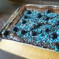 El cooksnap de Andrea cuando hizo Tarta de queso y arándanos.