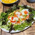 Satoshi Namai's cooksnap of when they made Smoked salmon sushi cake.