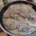 El cooksnap de Roo cuando hizo Solomillo al verdeo con papas al horno.