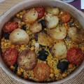 El cooksnap de Laura cuando hizo Arroz al horno.