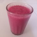 Grace Gitau's cooksnap of when they made Beetroot and banana smoothie.