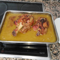 El cooksnap de Chus Vekaye cuando hizo Codillos de cerdo en salsa.