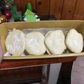 El cooksnap de LauraG cuando hizo Pan árabe o Pan pita.