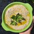 Mireya González's cooksnap of when they made Aubergine tahini dip - Moutabal or baba ghannouj.