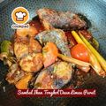 Cooksnap Mahadiah semasa beliau membuat Ikan Tongkol Berlado Daun Limau Purut.