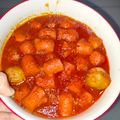 Cooksnap dari rani untuk resep Bakso pedas manis