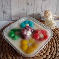 Cooksnap dari Pawon animagkavi untuk resep Bua Loy Thai Dessert (Mochi Kuah Santan Manis)
