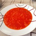 Magyarné Nyírő Kati Cooksnap-ja, amikor elkészítette a(z) Paradicsomleves rizzsel, házi paradicsomléből receptet.