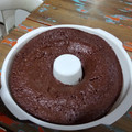 El cooksnap de Leonardo cuando hizo Torta Nutella en microondas.