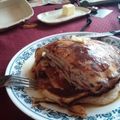 Nadim Khimani's cooksnap of when they made Strawberry Vanilla Pancakes.