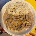 El cooksnap de Giannini H. cuando hizo Strogonoff de carne.