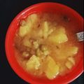 Nidhi bhasin का कुकस्नैप जब उन्होंने आलू मटर की सब्जी (Aloo Matar ki sabzi recipe in hindi) बनाया था।