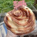 Cooksnap dari Yani Noviani untuk resep Puding roti tawar zebra