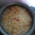 Cooksnap của Trang Nguyễn khi họ làm theo món Canh bắp cải cà chua 😄