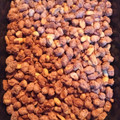 El cooksnap de Sole cuando hizo Garrapiñadas de maní.
