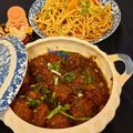 Vidita Bhatia's cooksnap of when they made Veg. Manchurian.